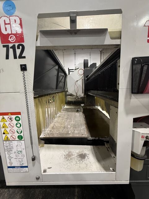 Haas #GR-712, CNC gantry machining center, 145" X Travel, 85" Y Travel, 11" Z, 8100 RPM, 15 HP, 20 automatic - Image 7