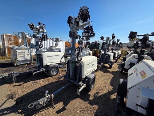 Atlas Copco #HiLight-V5, light tower, 3 KW, LED, Kubota engine, electric mast, 2020 - Image 2