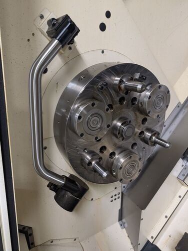 DMG, Mori #NLX-4000/1500, CNC lathe, 39.4" swing, 18" chuck, 4.6" bar, 61.1" centers, 19.6" dia., A2-15, 12 - Image 3