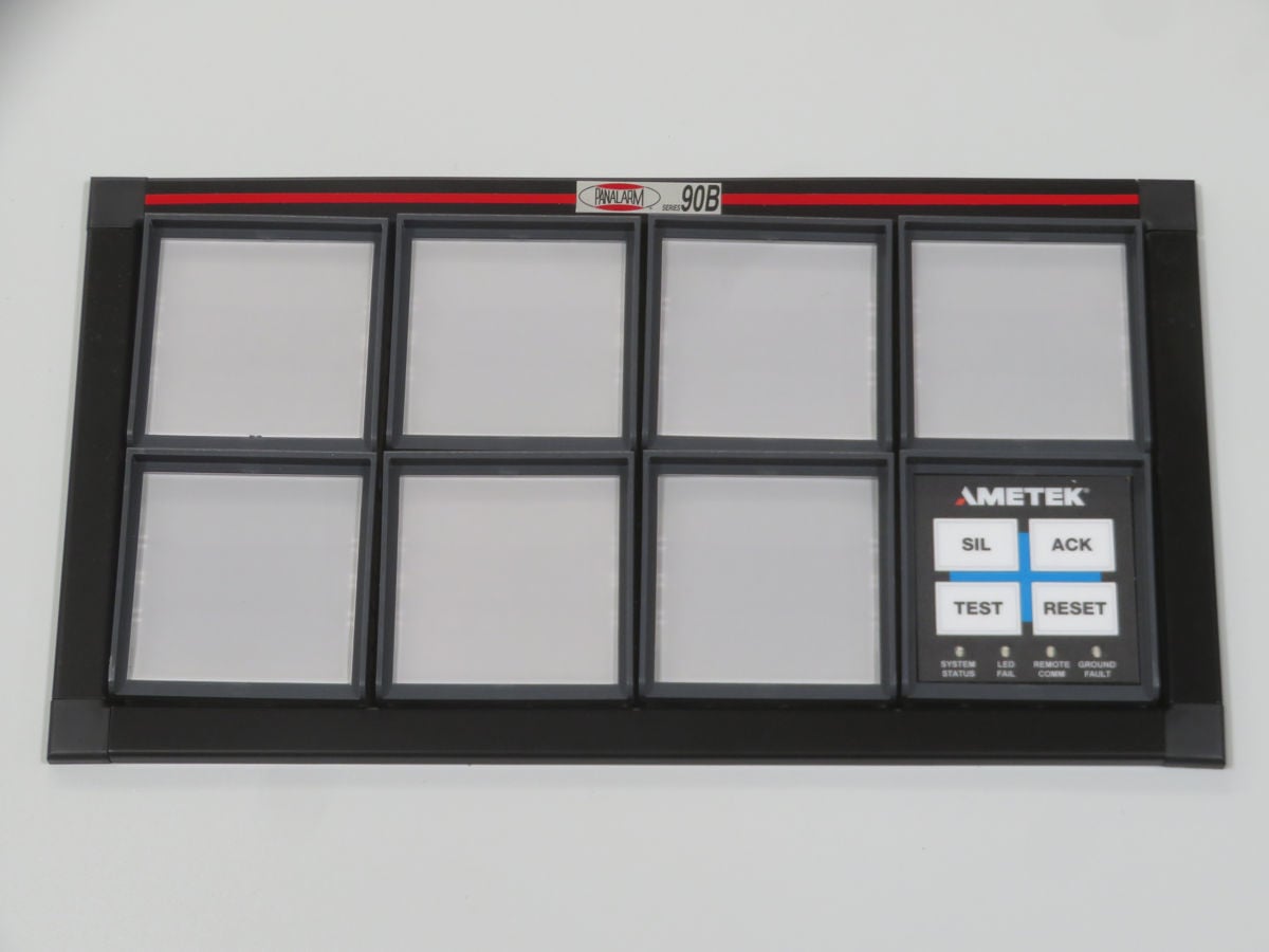 Ametek #250120-01-30-800, Annunciator, 4 Inputs, 24 Volts DC, ISA-18.1 F1A, Panel Mount - Image 6