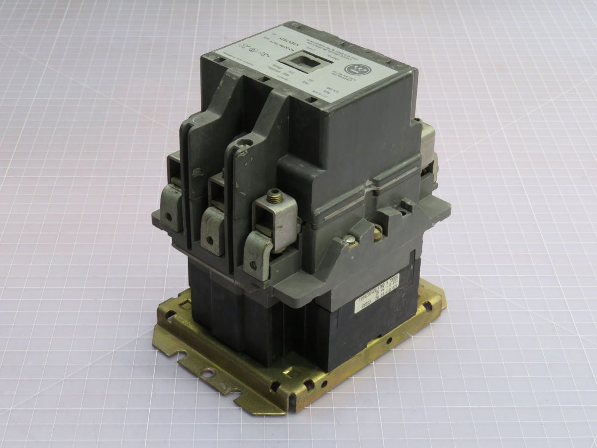 90 Amp, Westinghouse #A201K3CX, Contactor, 3 Pole, NEMA Size 3, 480 Volts 60 Hz. Coil - Image 1