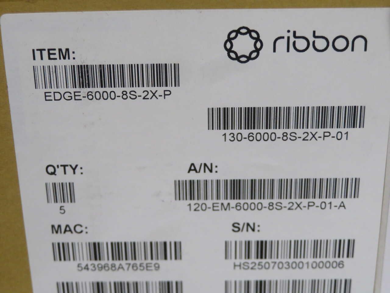 Ribbon #EDGE-6000-8S-2X-P, VoIP Session Border Controller Appliance, LOT of 15 - Image 8