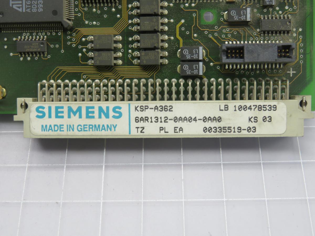 Siemens #6AR1312-0AA04-0AA0, KSP-A362 Axis Control Board - Image 4