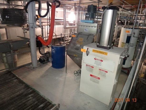 American Process Systems #PBC-50, bag compactor, 1994 - Image 1