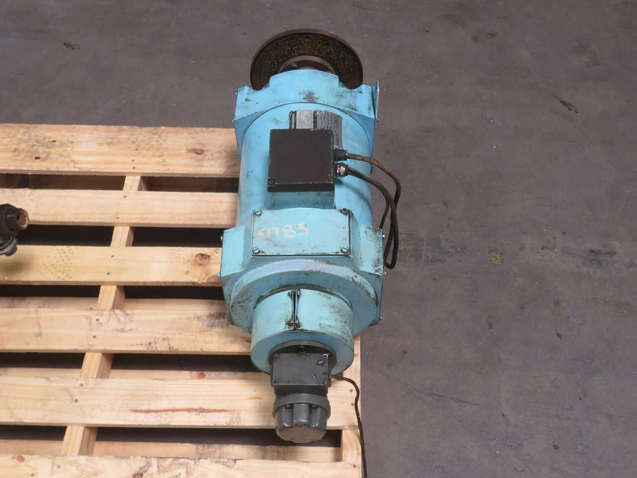 3 HP KW RPM 1780 Thrige-Titan #LAK-132-B, 310 Volts, DC Shunt Motor, Class F 2 available) - Image 2