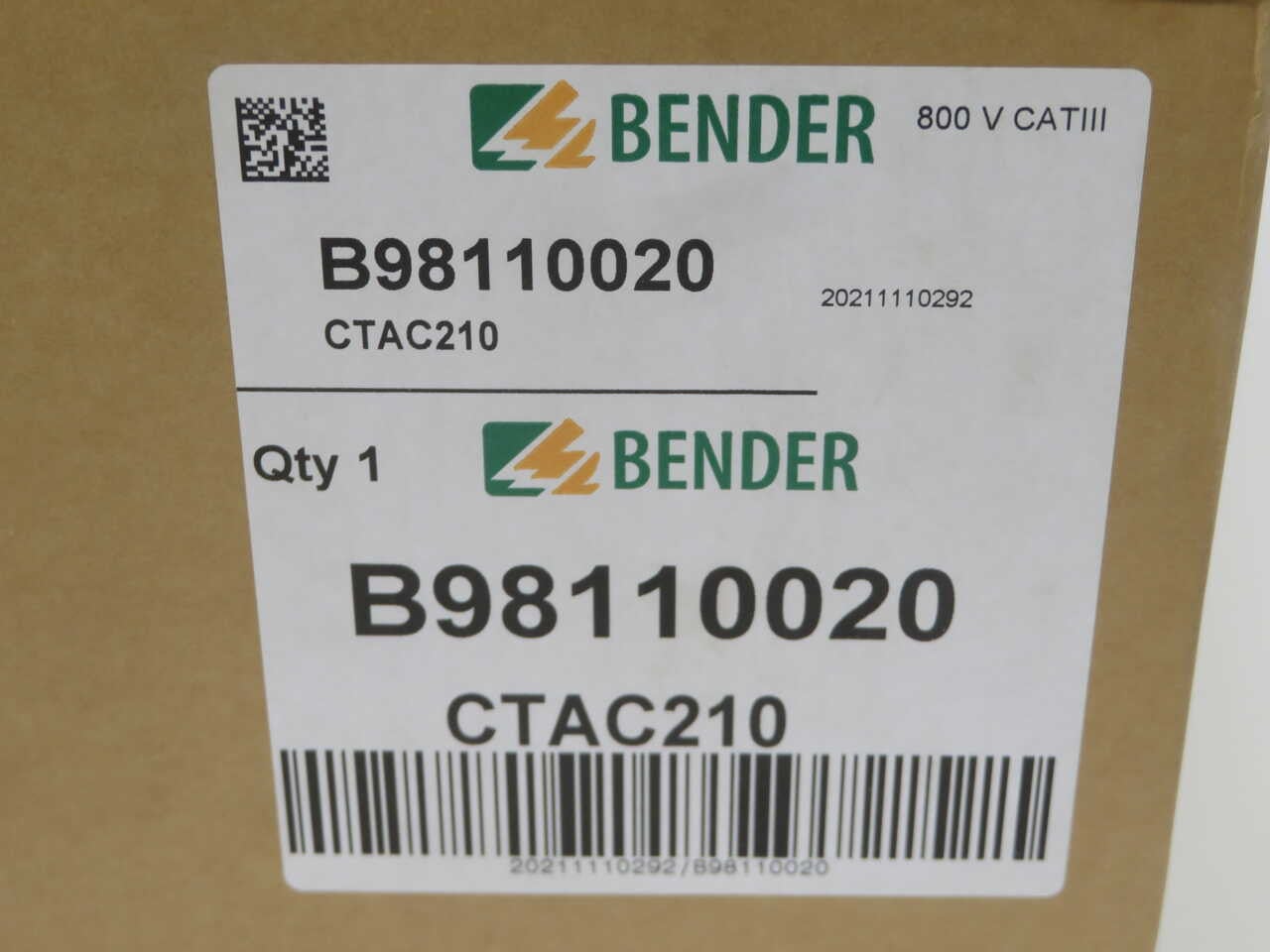Bender #CTAC210, 8-1/4" Current Transformer for Insulation Monitoring - Image 8
