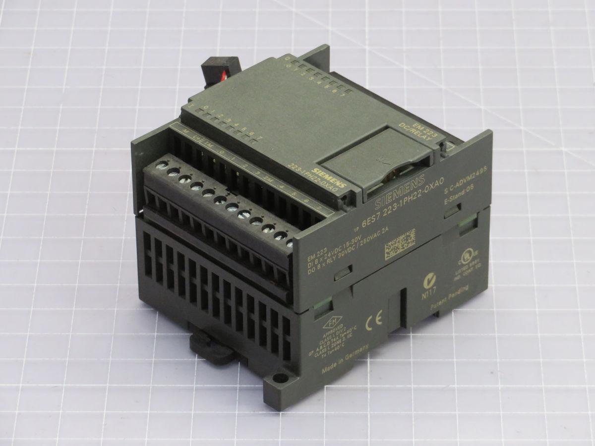 Siemens #6ES7-223-1PH22-0XA0, I/O Module - Image 2