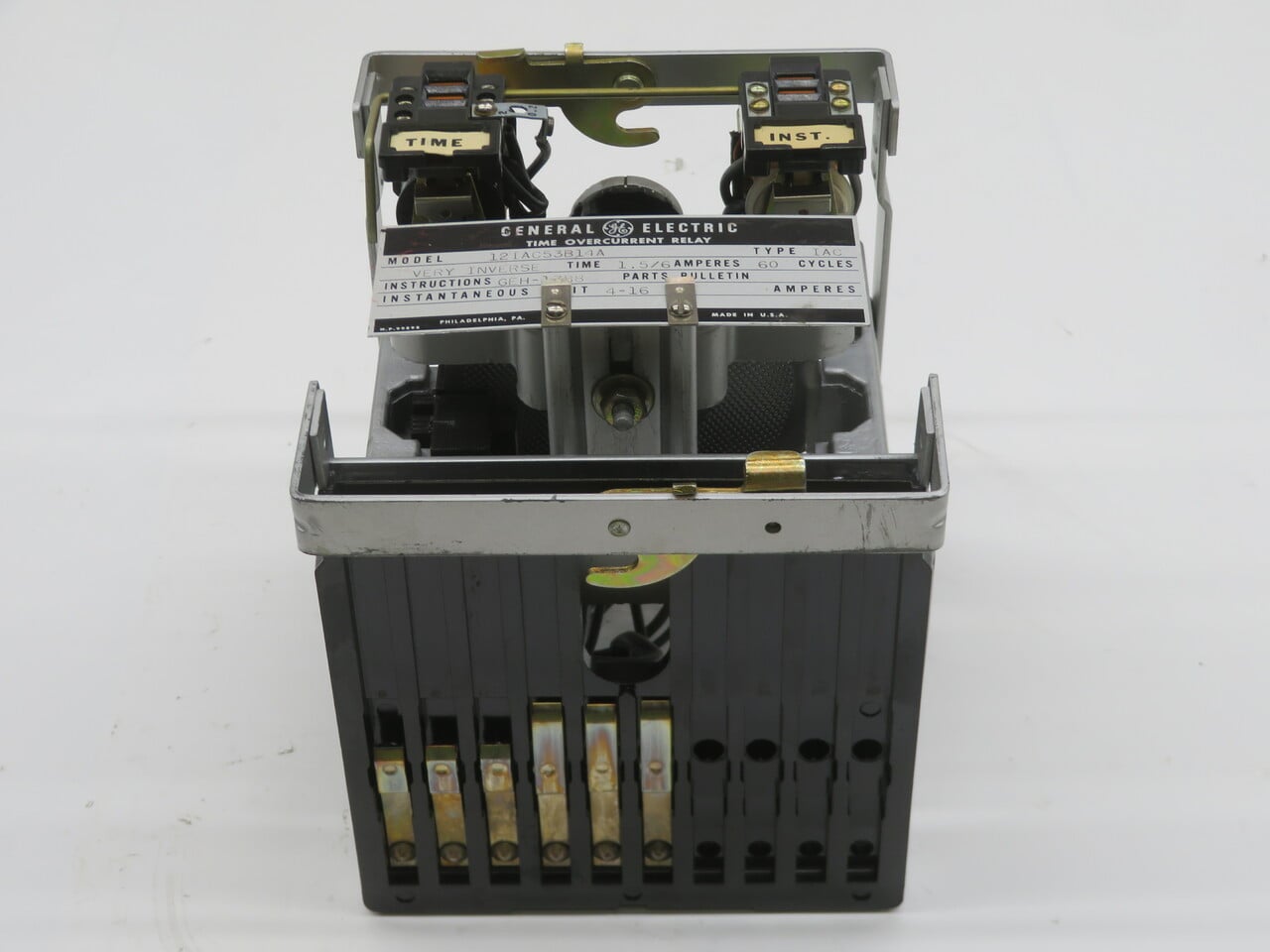 GE #12IAC53B14A, Time Overcurrent Relay - Image 2