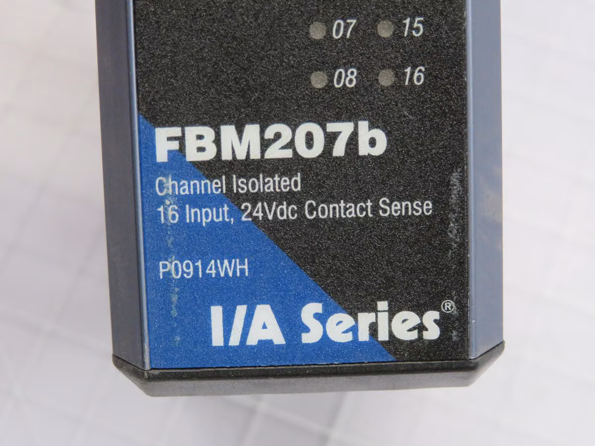 Foxboro #FBM207B, 16 Channel Isolated Contact Sense Input Module - Image 5