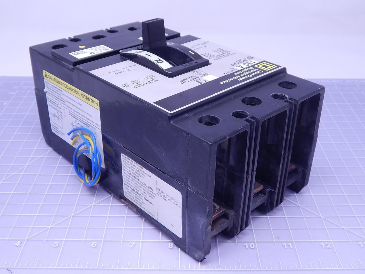 150 Amp, Square D #KHL361501212, Thermal-Magnetic Circuit Breaker, 3 Pole, 600 Volts - Image 3