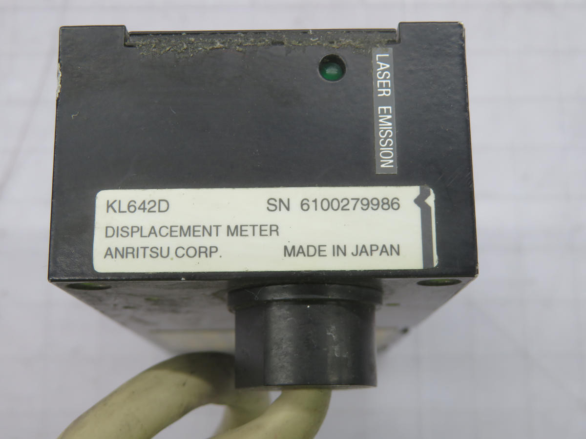 Anritsu #KL642D, Laser Displacement Sensor/Meter, 6802 (2 available) - Image 4