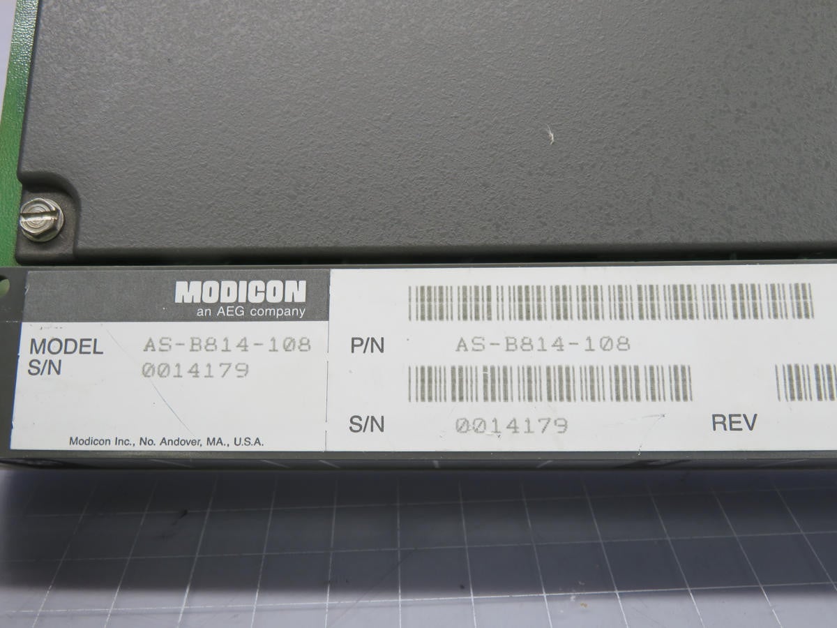 Modicon #AS-B814-108, PLC Module - Image 4