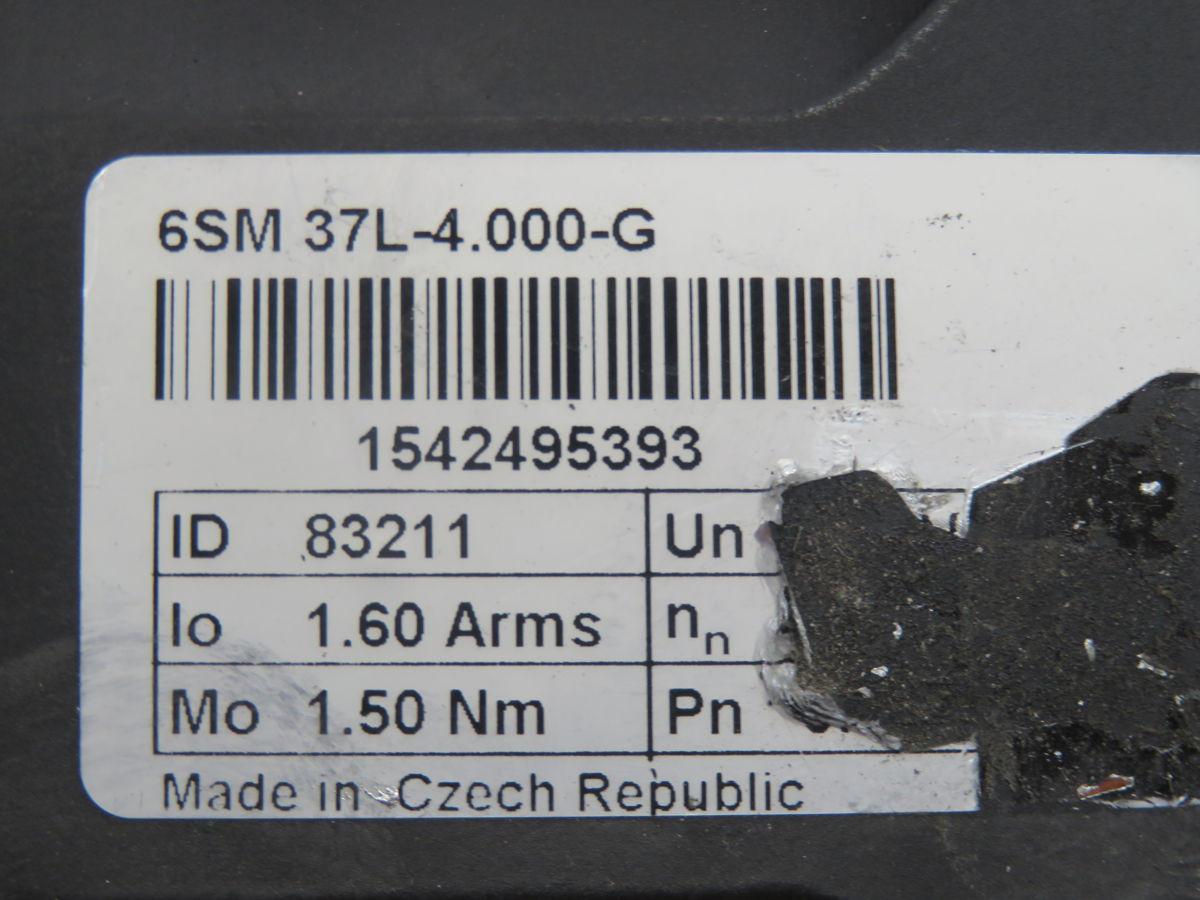 0.5 KW Kollmorgen #6SM-37L-4.000-G, Brushless Magnet Servo Motor - Image 7