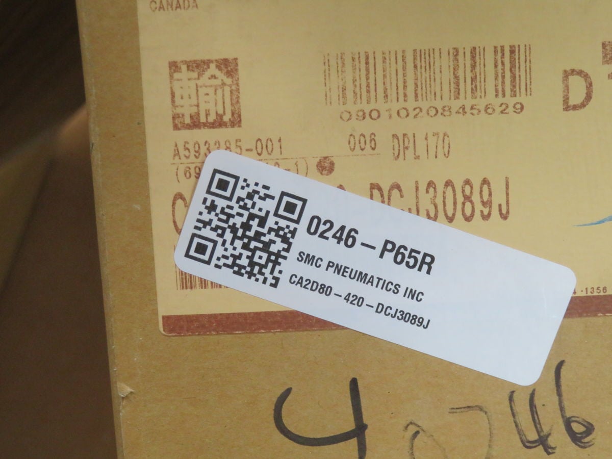 3.1" Bore, SMC #CA2D80-420-DCJ3089J, double-acting tie-rod cyli - Image 7