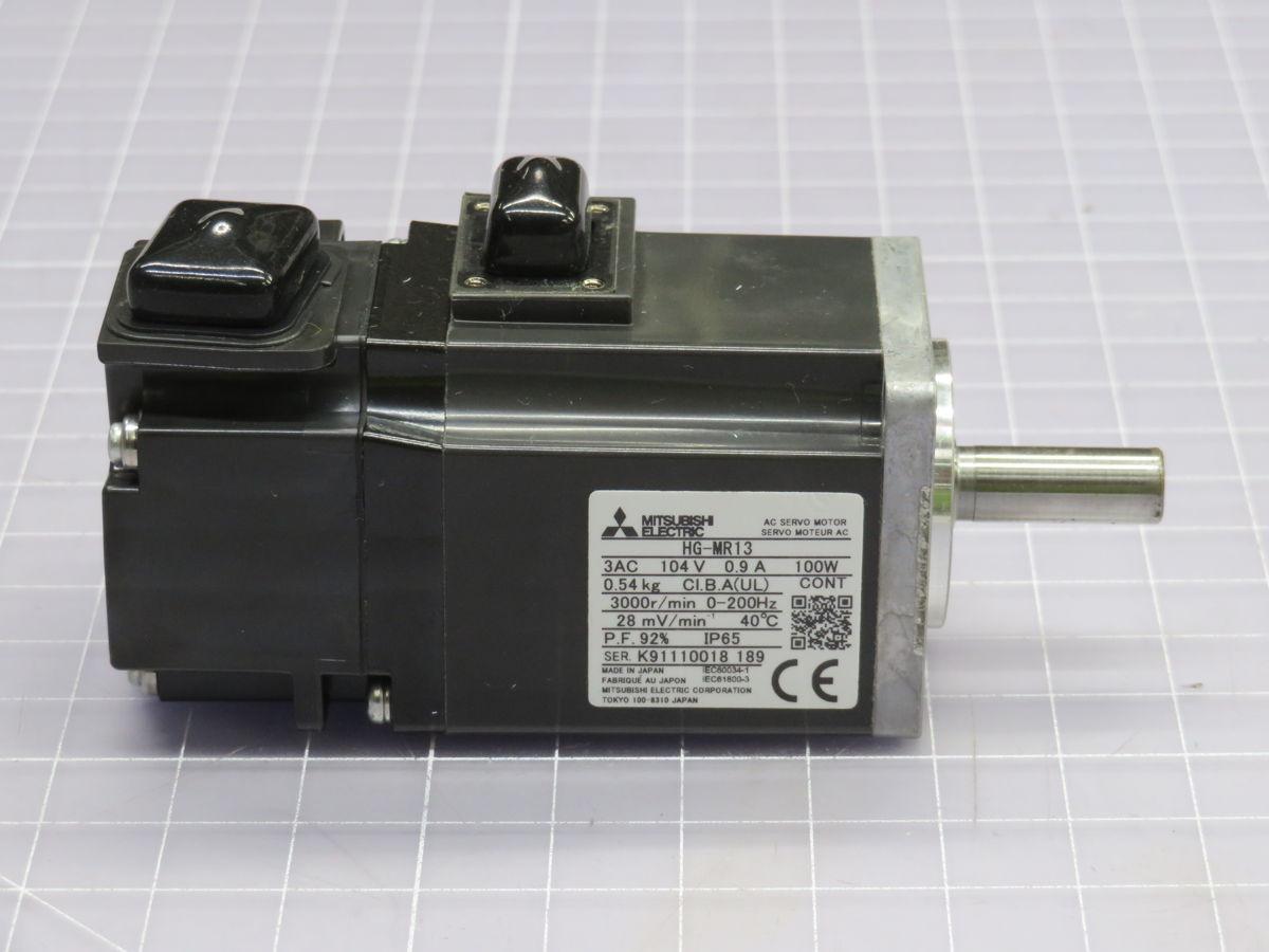 0.1 KW Mitsubishi #HG-MR13, AC Servo Motor - Image 3