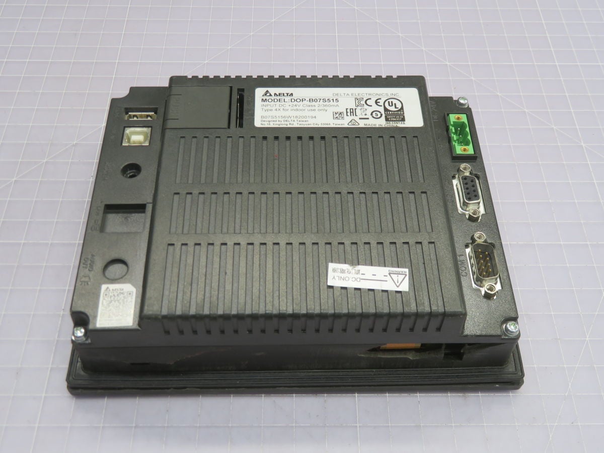 Delta Electronics #DOP-B07S515, Operator Interface - Image 3
