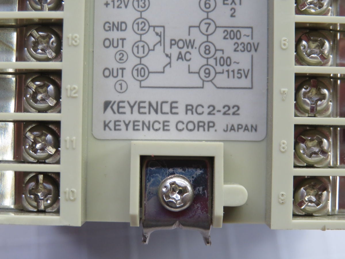 Keyence #RC2-22, Electronic Preset Counter - Image 3