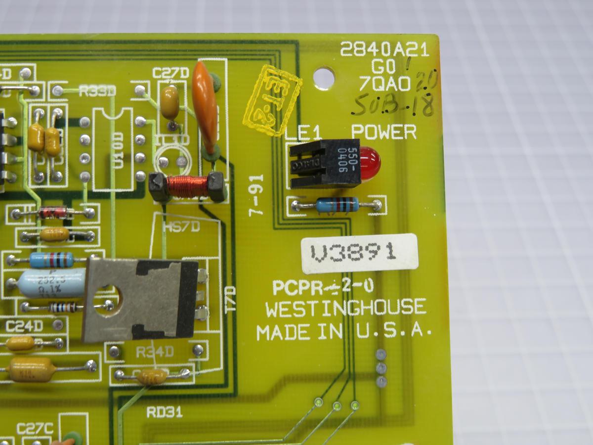 Westinghouse #2840A21G07QA0, Control Board - Image 4