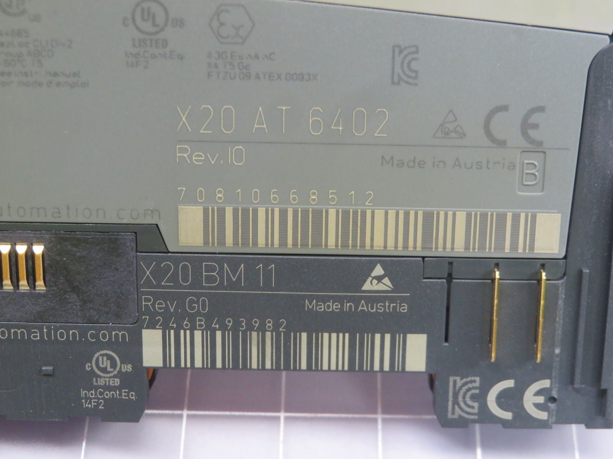 B & R #X20AT6402, Input Module - Image 4