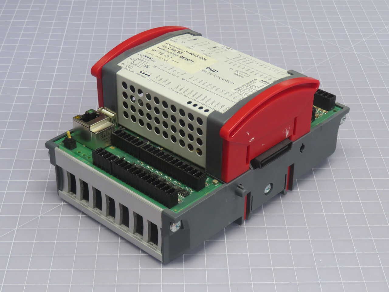 ASYS #60.001.382, PLC I/O Controller Module, CEDIO-P 24/24/2-1131 - Image 1