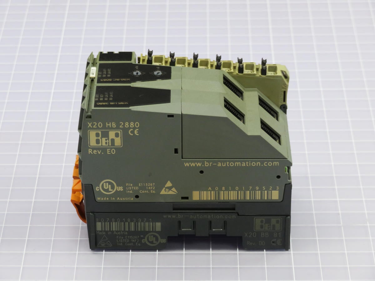 B & R #X20HB2880, Hub Expansion Module - Image 3