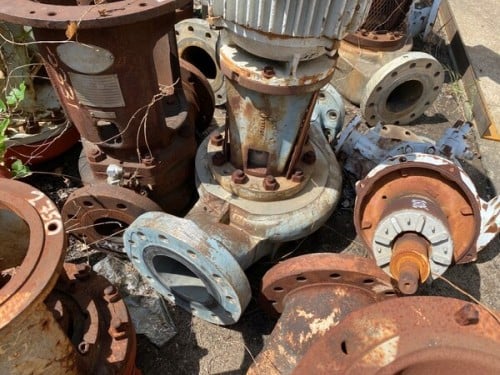 500 GPM @ 231' TDH, Ingersoll-Rand, 4x8 WN Stainless Steel, 3560 RPM - Image 3