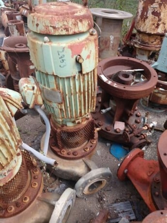 373 GPM @ 85' TDH, Union, 4x6x10A VLK Stainless Steel, 1760 RPM, #2962 - Image 1