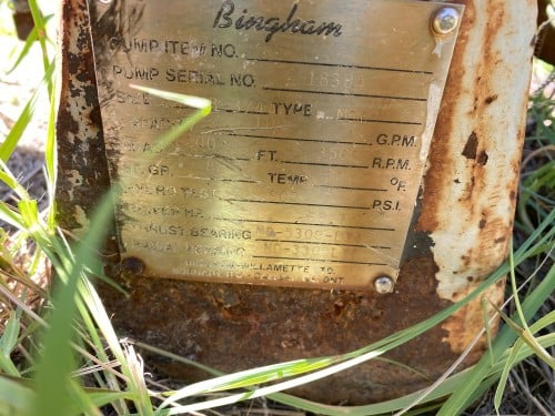 100 GPM @ 1200' TDH, Bingham, 2x4x8, A MSE 4 STG, 3560 RPM, #2578 - Image 2