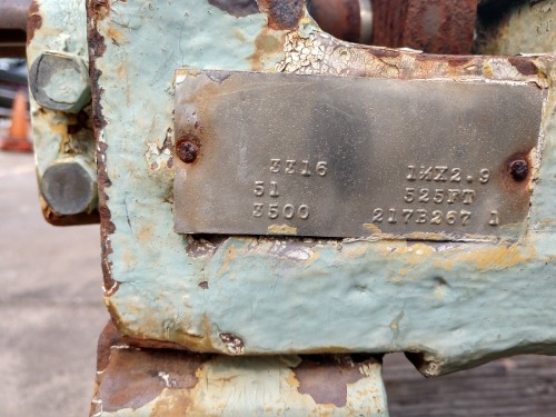 50 GPM @ 525' TDH, Goulds, 1 1/2x2x9 MODEL 3316, 3560 RPM, #1857 - Image 3