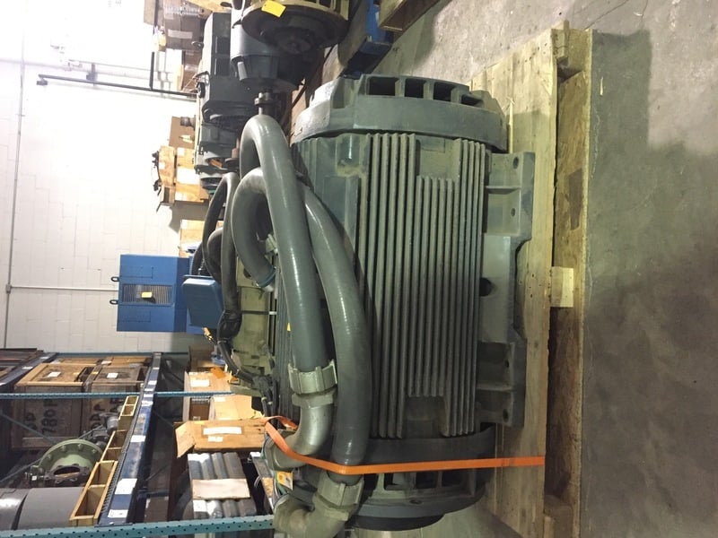 300 HP RPM General Electric, Frame 449TSD, ODP, 324 amp, 460 Volts Atlas Copco 1310-2541-55 - Image 4