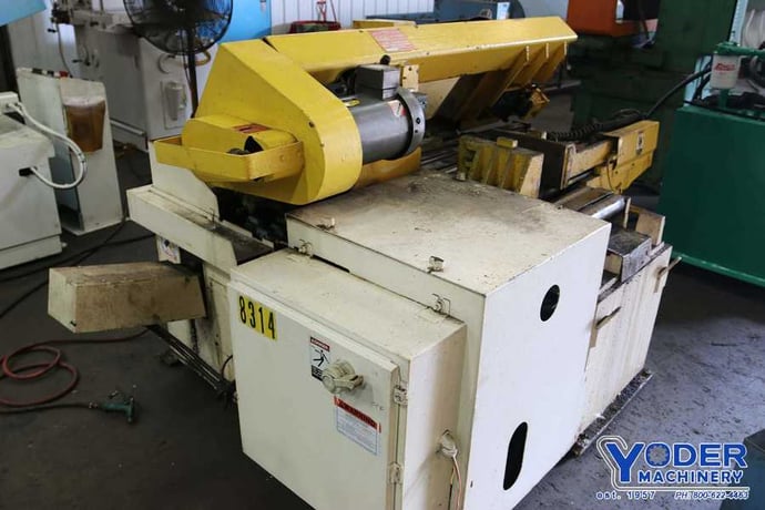 12" x 12" DoAll #C-305A, 60-350 FPM, chip conveyor, coolant, 5 HP, #68346 - Image 2