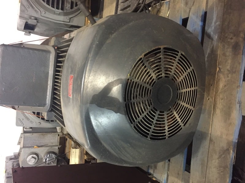200 HP 3580 RPM General Electric, Frame 444TDZ, TEFC, 210 amp, 460 Volts Atlas Copco 1310-7301-33 - Image 3