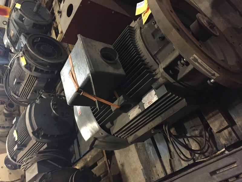 200 HP 3580 RPM General Electric, Frame 444TDZ, TEFC, 210 amp, 460 Volts Atlas Copco 1310-7301-33 - Image 5