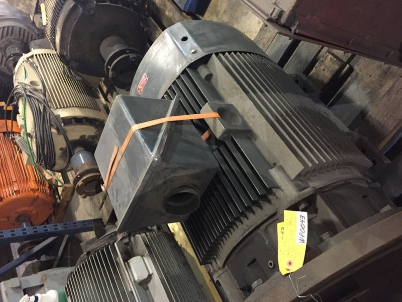 200 HP 3580 RPM General Electric, Frame 444TDZ, TEFC, 210 amp, 460 Volts Atlas Copco 1310-7301-33 - Image 6