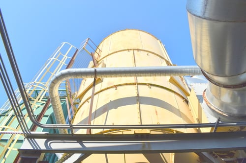 46000 cfm, Pneumafil #13.5, Reverse Air Cyclone Baghouse Dust Collector, 13'-5" diameter, 460 bags, 4,600 - Image 9