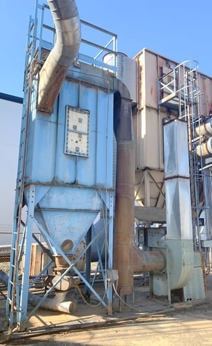 Torit Donaldson, Pulse Jet Baghouse Dust Collector, 477 sq.ft., 48 filter bags, 30 HP New York Blower, 1750 - Image 1