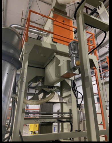 Rethceif Packaging #RethPack-VC-3030, Vertical Compression Bagger, live bottom metering bin w/ fire explosion - Image 8