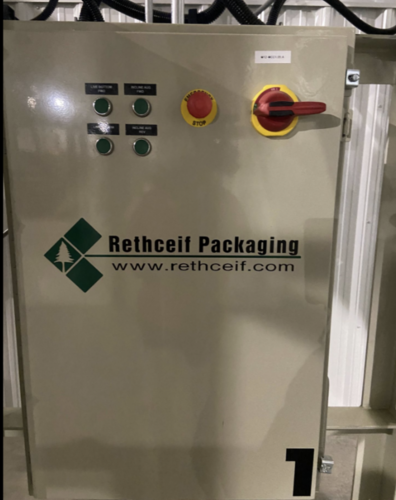 Rethceif Packaging #RethPack-VC-3030, Vertical Compression Bagger, live bottom metering bin w/ fire explosion - Image 10
