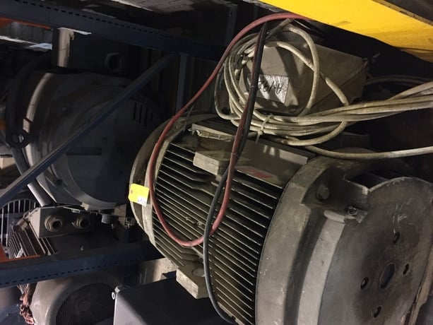 200 HP 3575 RPM General Electric, Frame 444TDZ, ODP, 209 amp, 460 Volts Atlas Copco 9711-1403-10 - Image 6