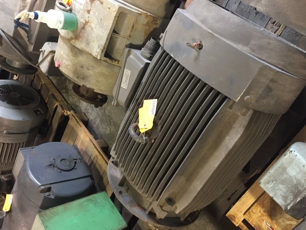 200 HP 1780 RPM Weg, Frame 445TSD, (Megs Bad), 225 amp, 460 Volts - Image 5