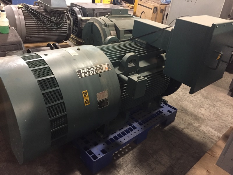 300 HP 1735 RPM Reliance, Frame 5008D, TEFC, 38.5 amp, 4160 Volts - Image 6