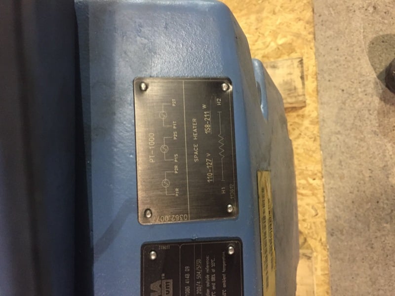 250 HP 1785 RPM Weg, Frame 504/5TSD, TEFC, 233 amp, 460 Volts - Image 3