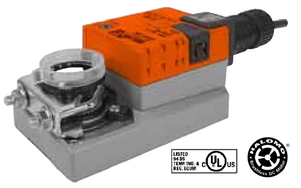 Belimo LMB24-SR-T Damper Actuator, 45 in-lb 5 Nm, Non Fail-Safe, 2...10 V [New] - Image 1