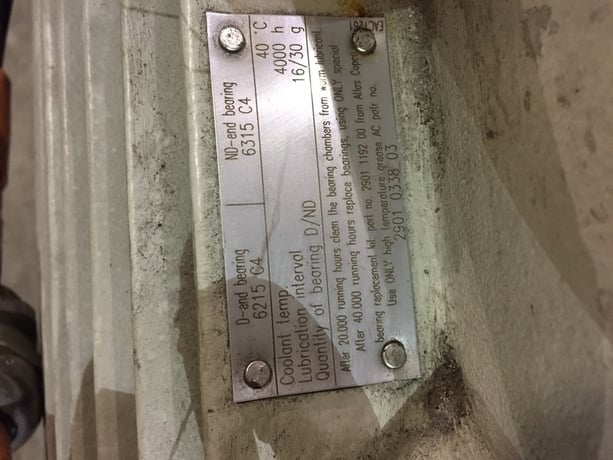 125 HP RPM Siemens, variable speed drive, TEFC, 205 amp, 460 Volts - Image 2