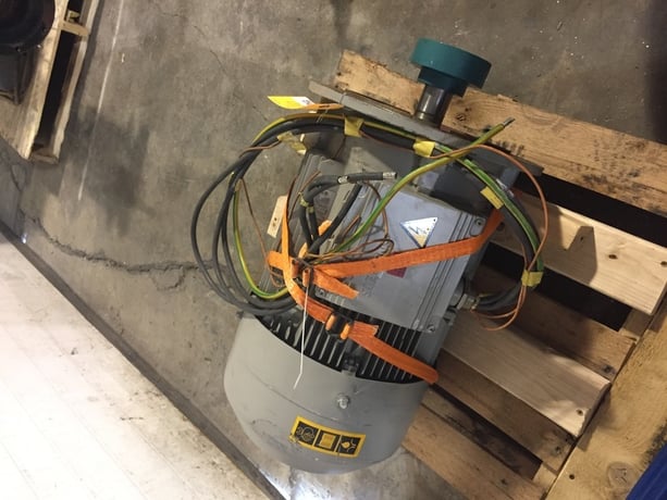 40 HP 6110 RPM Siemens, Frame 160L, TEFC, 62 amp, 400 Volts - Image 6