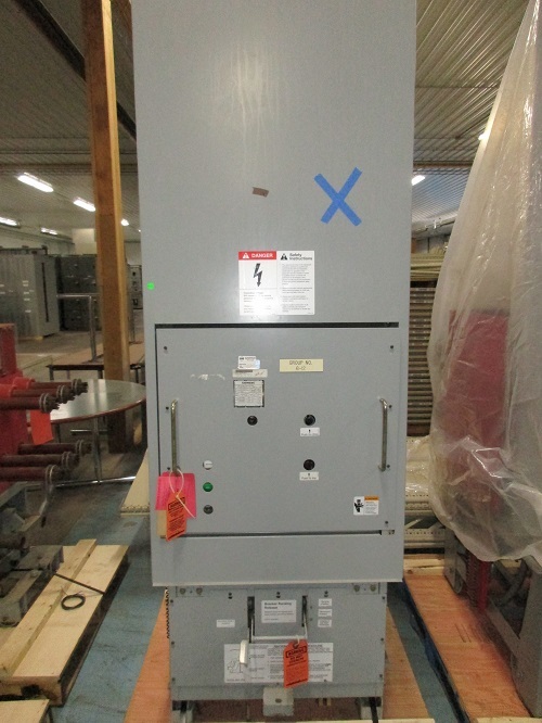 2000 Amps, Siemens, 15-FSV-1000B-77, 100-140 VDC Motor Vacuum Retrofit - Image 1