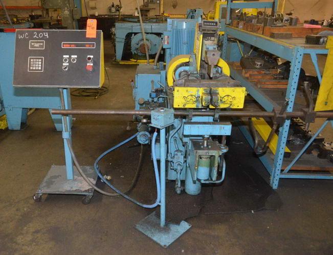 1-1/2" Pines #3T, vertical tube bender, 3 ton capacity, 20 HP, s/n #44361-88014 - Image 1