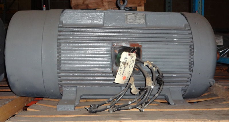 250 HP 1785 RPM Siemens, Frame 449TS, 1.15 service factor, 460 Volts - Image 1