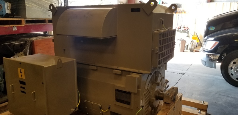 700 HP 1200 RPM General Electric, Frame 5810/11S-8210S/11S, weather protected enclosure type 2, BB, new - Image 2
