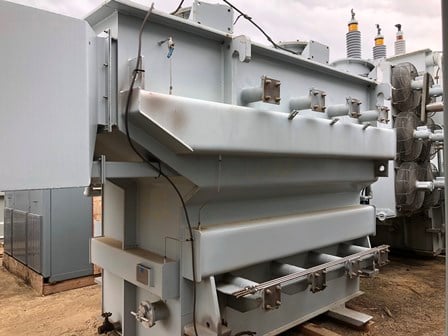 5000/6250 kVA, 115000 Delta Primary, 12000/6930 WYE Secondary, WEG Substation - Image 4
